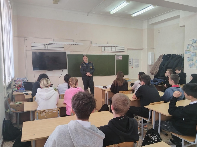 Профориентация в ряды МЧС.